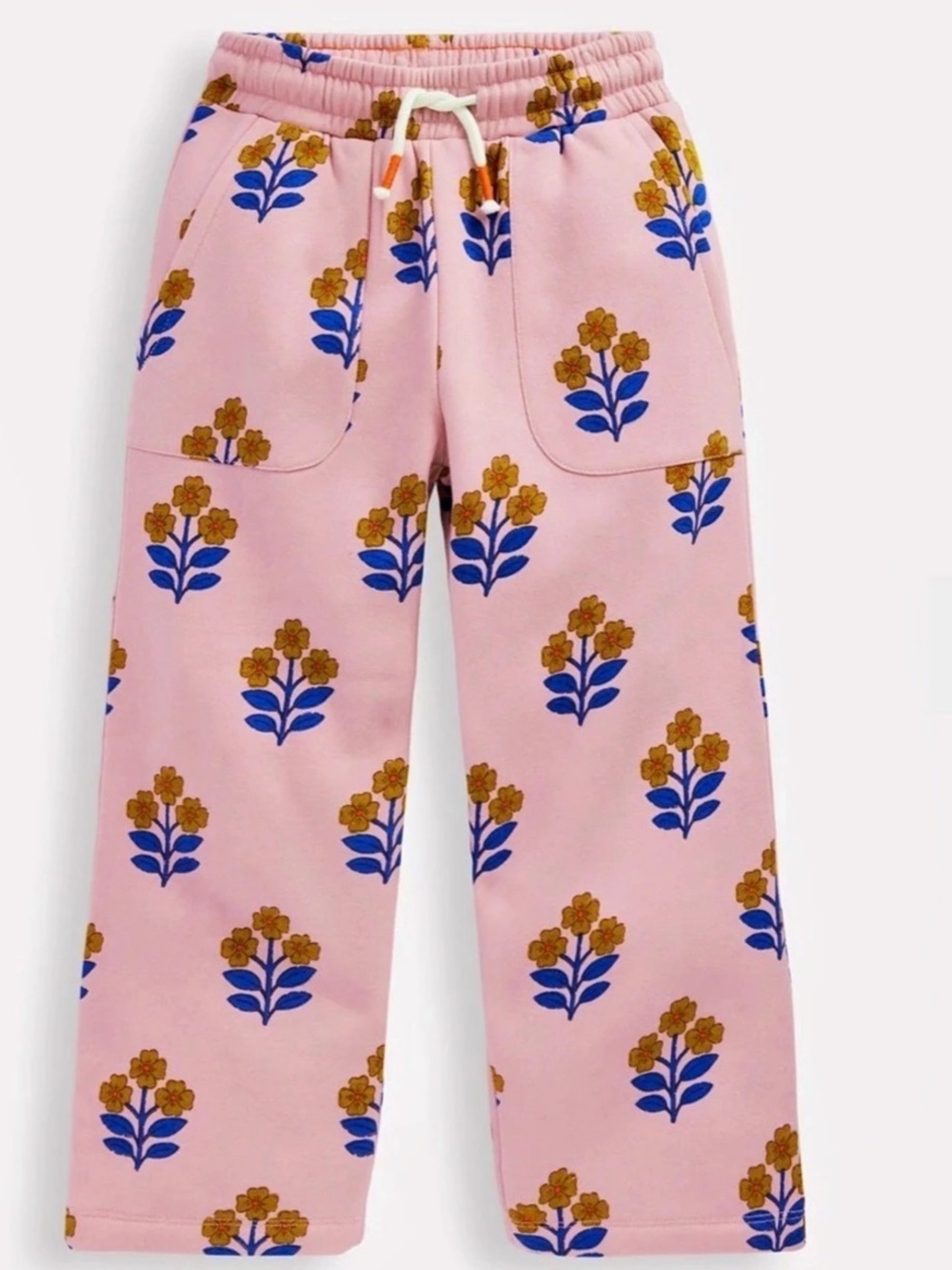 Floral Sweatpants in Pink
